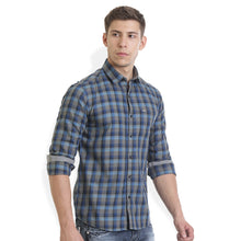 Rocx Men's twill Checks Multi Color Casual Shirt