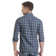 Rocx Men's twill Checks Multi Color Casual Shirt