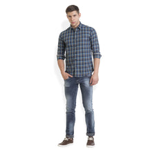Rocx Men's twill Checks Multi Color Casual Shirt