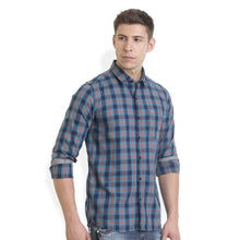 Rocx Men's twill Checks Multi Color Casual Shirt