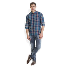 Rocx Men's twill Checks Multi Color Casual Shirt
