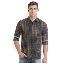Rocx Men's twill Checks Multi Color Casual Shirt