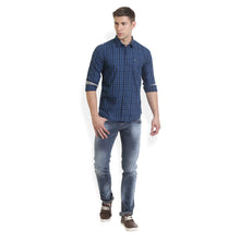 Rocx Men's twill Checks Multi Color Casual Shirt