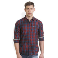 Rocx Men's twill Checks Multi Color Casual Shirt