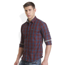 Rocx Men's twill Checks Multi Color Casual Shirt
