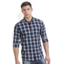 Rocx Men's twill Checks Multi Color Casual Shirt