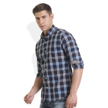 Rocx Men's twill Checks Multi Color Casual Shirt
