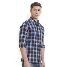 Rocx Men's twill Checks Multi Color Casual Shirt