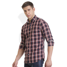 Rocx Men's twill Checks Multi Color Casual Shirt