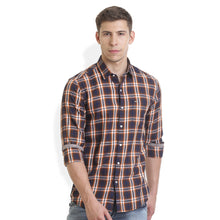Rocx Men's twill Checks Multi Color Casual Shirt