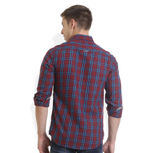 Rocx Men's twill Checks Multi Color Casual Shirt