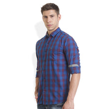 Rocx Men's twill Checks Multi Color Casual Shirt