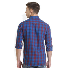 Rocx Men's twill Checks Multi Color Casual Shirt