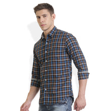 Rocx Men's twill Checks Multi Color Casual Shirt
