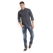 Rocx Men's twill Checks Multi Color Casual Shirt