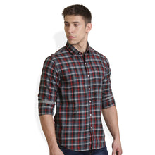 Rocx Men's twill Checks Multi Color Casual Shirt