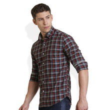 Rocx Men's twill Checks Multi Color Casual Shirt