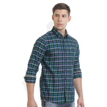 Rocx Men's twill Checks Multi Color Casual Shirt