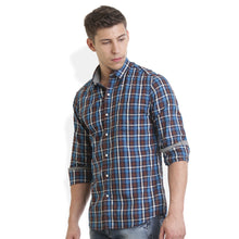 Rocx Men's twill Checks Multi Color Casual Shirt