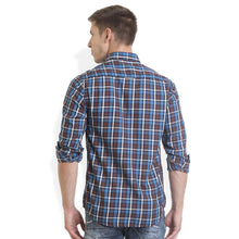 Rocx Men's twill Checks Multi Color Casual Shirt