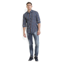 Rocx Men's twill Checks Multi Color Casual Shirt
