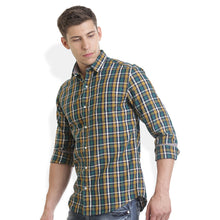 Rocx Men's twill Checks Multi Color Casual Shirt