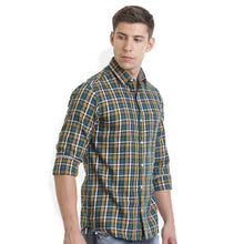 Rocx Men's twill Checks Multi Color Casual Shirt