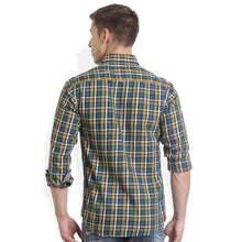 Rocx Men's twill Checks Multi Color Casual Shirt