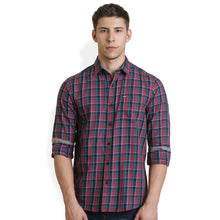 Rocx Men's twill Checks Multi Color Casual Shirt