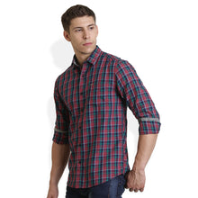Rocx Men's twill Checks Multi Color Casual Shirt