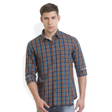 Rocx Men's twill Checks Multi Color Casual Shirt