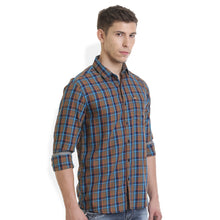 Rocx Men's twill Checks Multi Color Casual Shirt