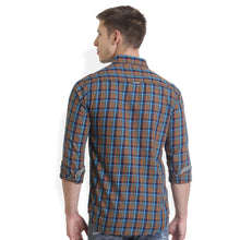Rocx Men's twill Checks Multi Color Casual Shirt