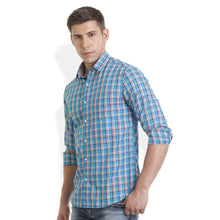 Rocx Men's twill Checks Multi Color Casual Shirt