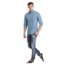 Rocx Men's twill Checks Multi Color Casual Shirt