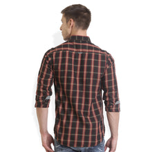 Rocx Men's twill Checks Multi Color Casual Shirt