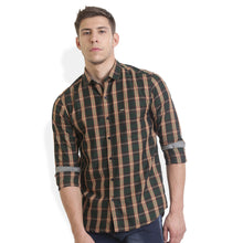 Rocx Men's twill Checks Multi Color Casual Shirt