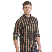Rocx Men's twill Checks Multi Color Casual Shirt