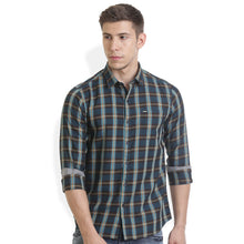 Rocx Men's twill Checks Multi Color Casual Shirt