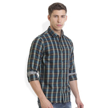 Rocx Men's twill Checks Multi Color Casual Shirt