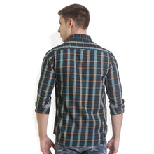 Rocx Men's twill Checks Multi Color Casual Shirt