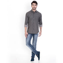 ROCX Shirts Grey Colour Printed Shirt