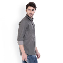 ROCX Shirts Grey Colour Printed Shirt