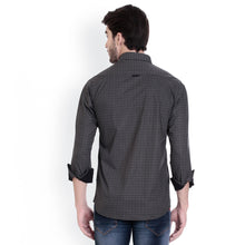 ROCX Shirts Black-White Colour Printed Shirt