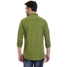 Rocx Mens Casual Twill Linen Shirts