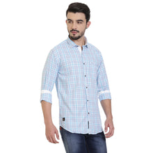 Rocx Mens Casual Carbon Checks Shirts