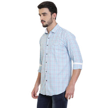 Rocx Mens Casual Carbon Checks Shirts