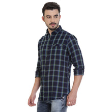 Rocx Mens Casual Twill Milange Checks