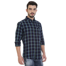 Rocx Mens Casual Twill Milange Checks