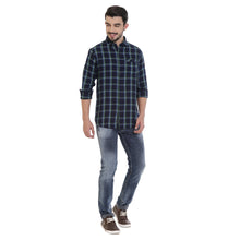 Rocx Mens Casual Twill Milange Checks
